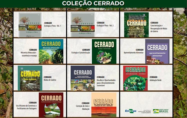 Livros da Coleção Cerrado podem ser baixados gratuitamente