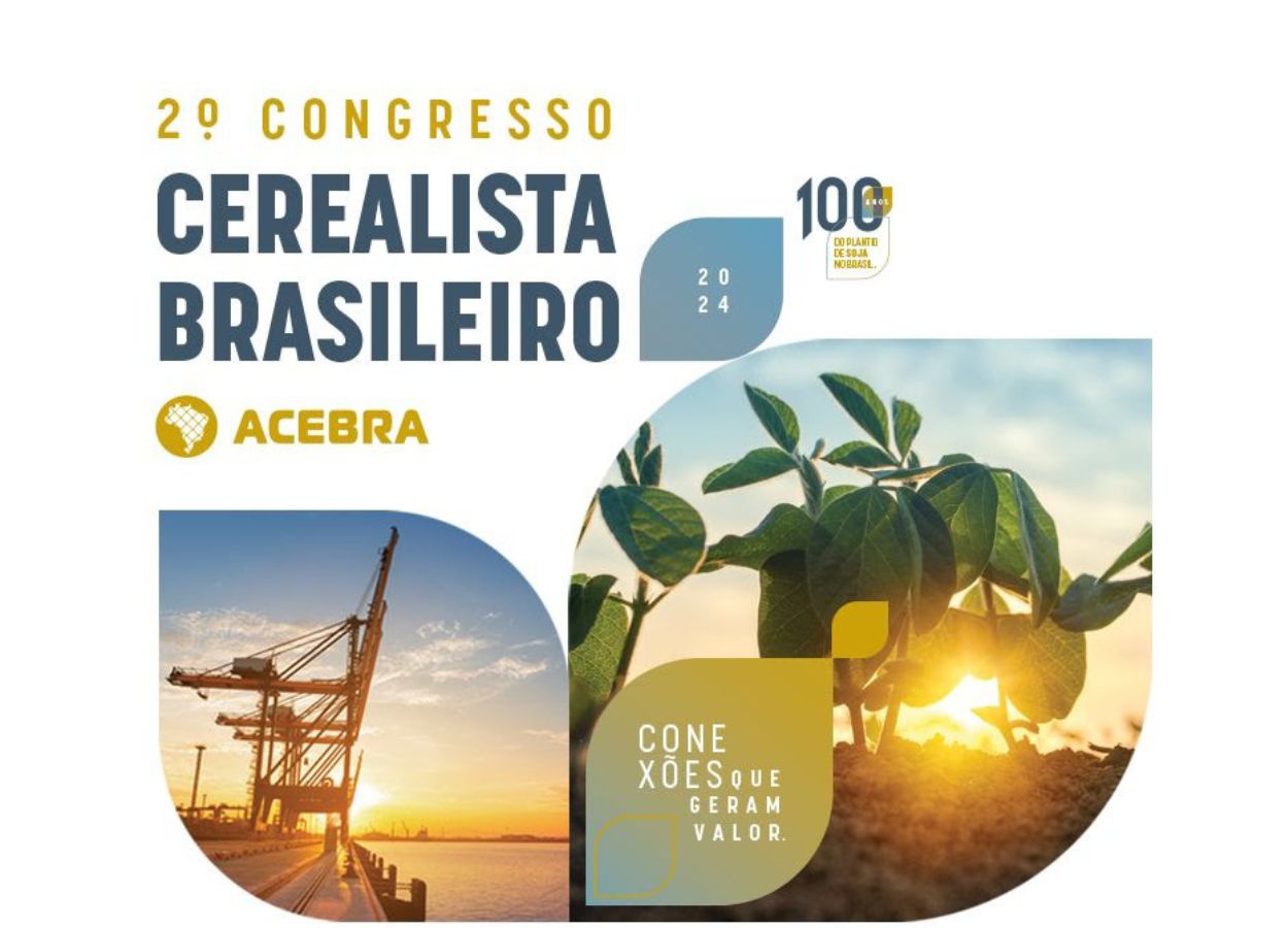 Congresso Cerealista Brasileiro 2024 acontece de 21 a 23 de novembro