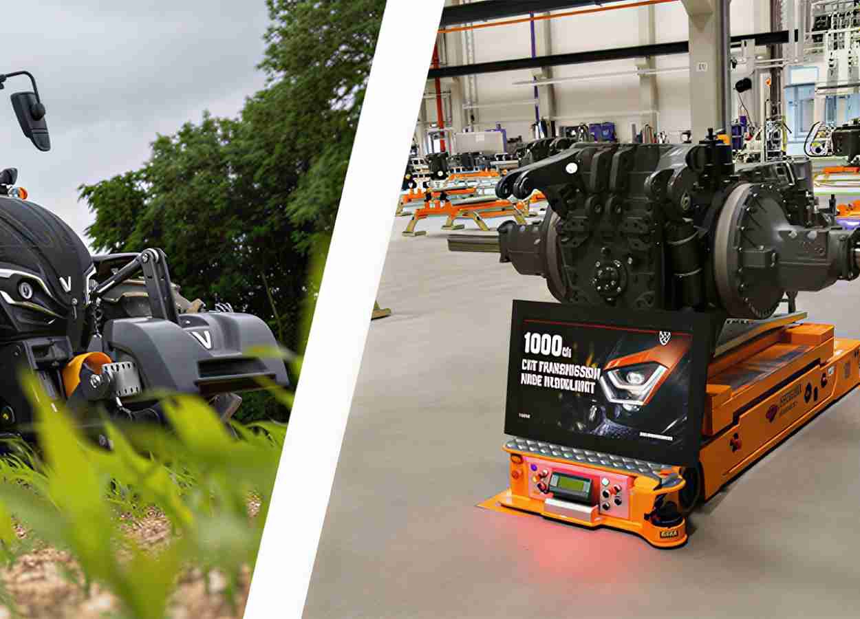 Valtra produz a milésima transmissão CVT na Finlândia