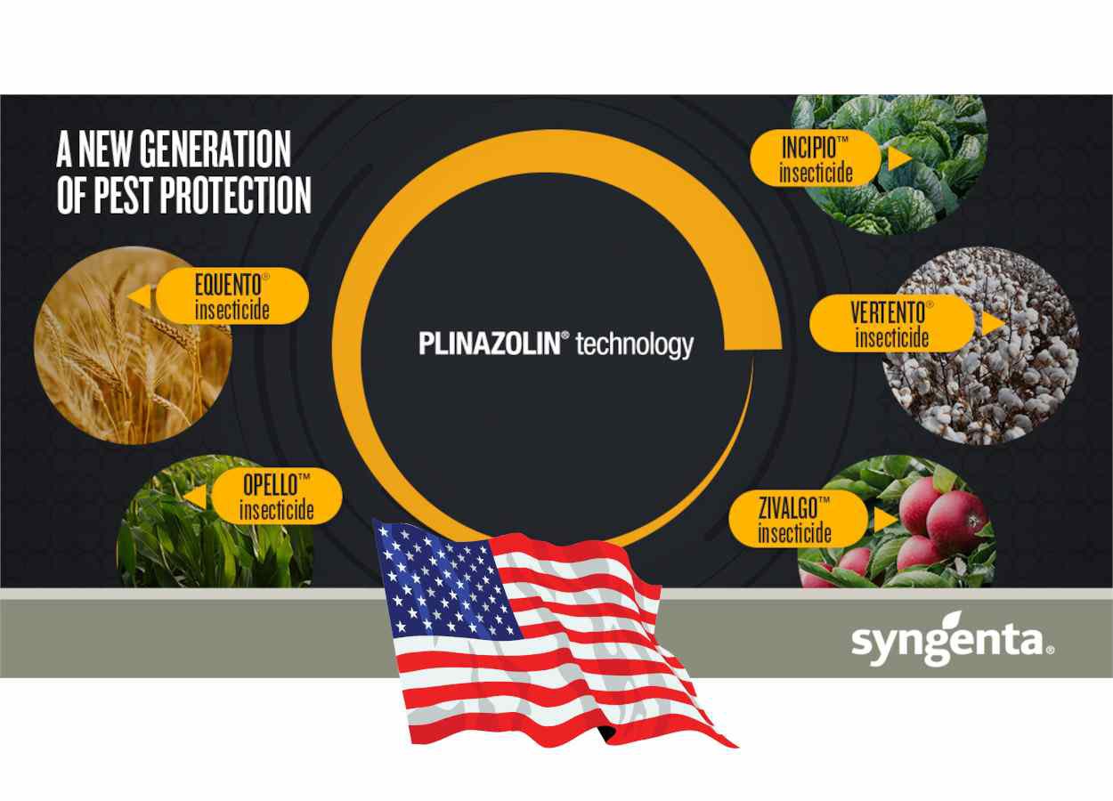 Syngenta informa sobre registro de Plinazolin nos EUA