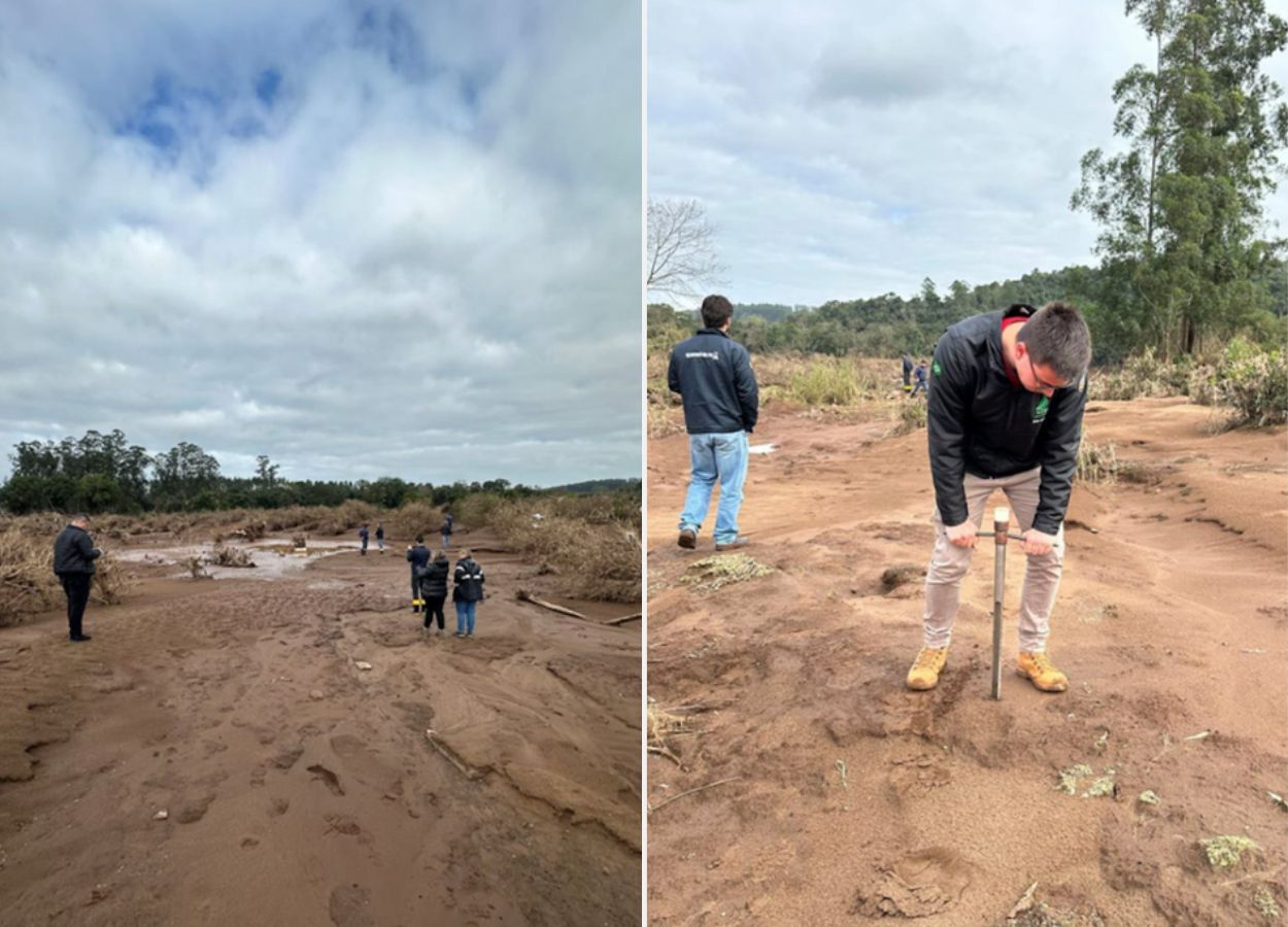 Estudo indica desafios na fertilidade do solo após enchentes