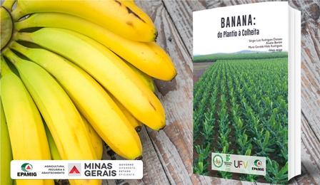 Epamig publica livro sobre cultivo de banana
