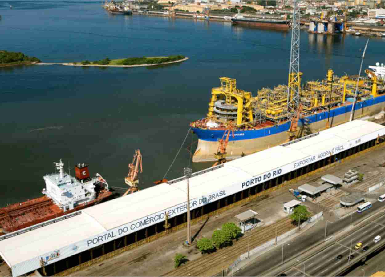 Portos movem 104 milhões de toneladas em janeiro