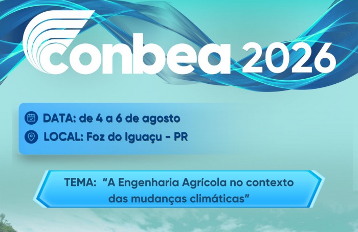 Conbea 2026 debate engenharia agrícola e clima