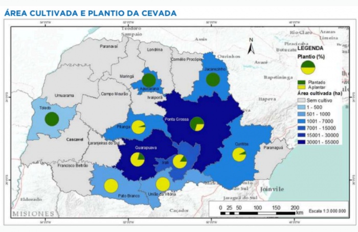 PR Safra 2025/26: plantio de inverno avança no campo