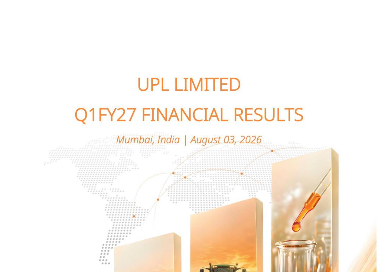 UPL eleva receita em 10% no primeiro trimestre fiscal