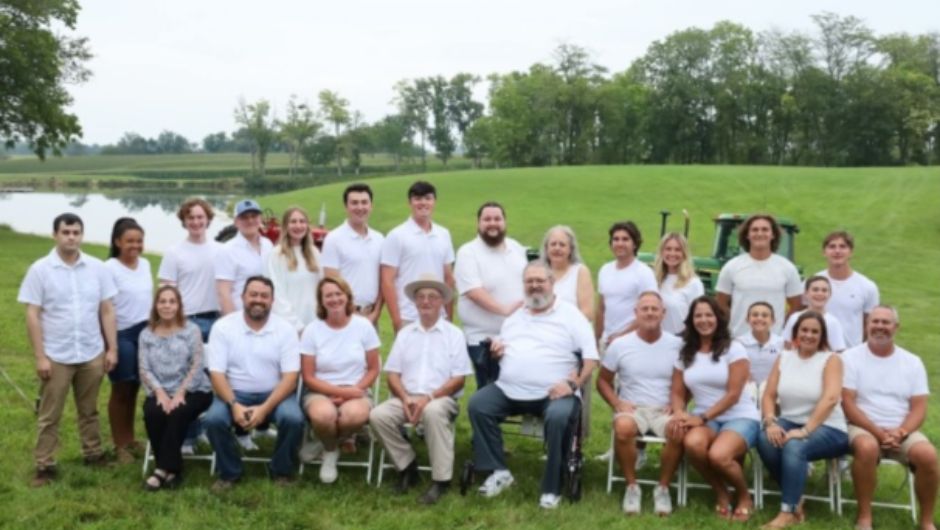 Vencedores do Enduring Farm Plus, a Família Grigsby, Illinois, nos Estados Unidos