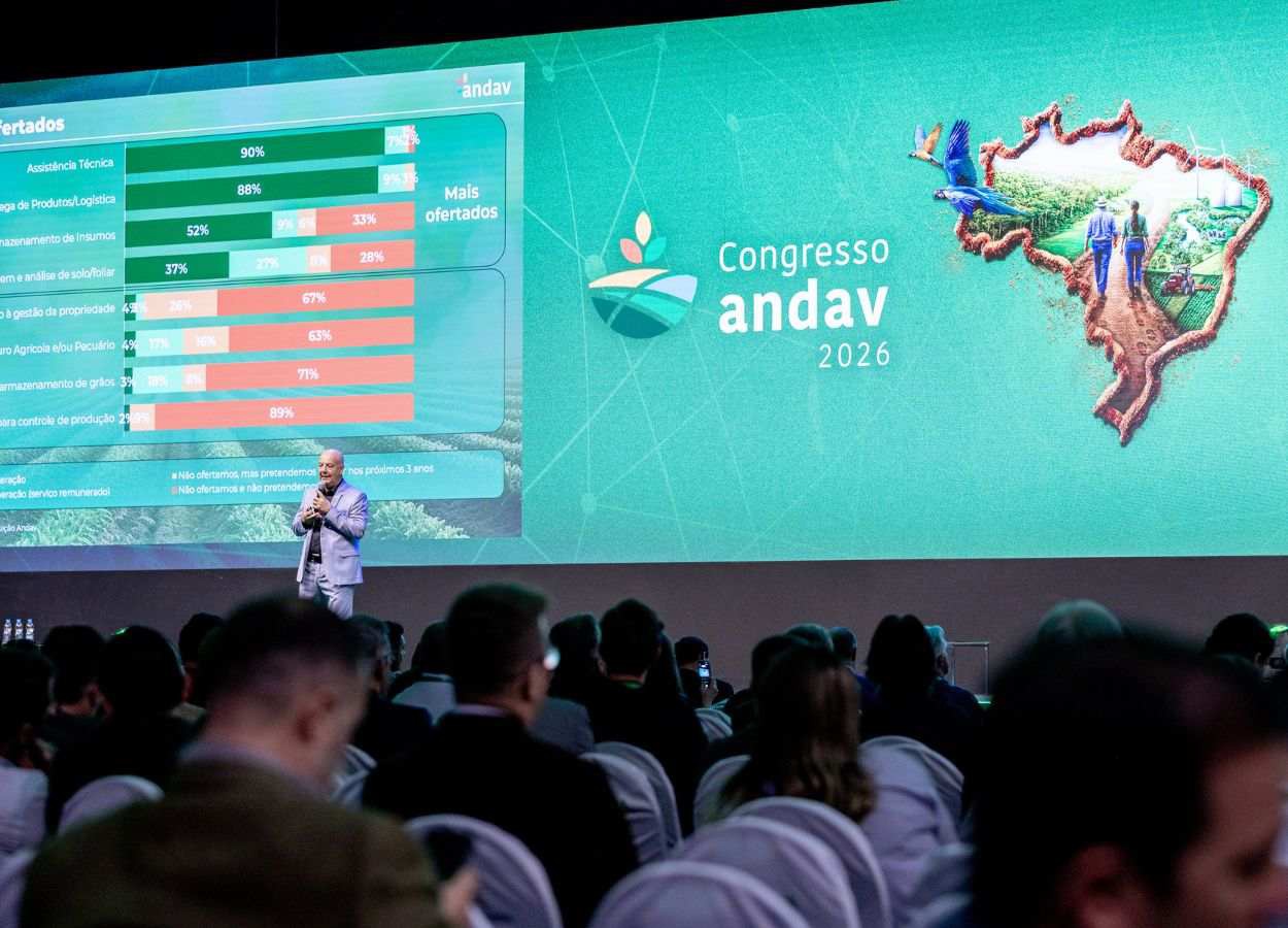 Setor responde por 47% dos insumos que chegam aos produtores brasileiros, aponta pesquisa Andav e Cepea