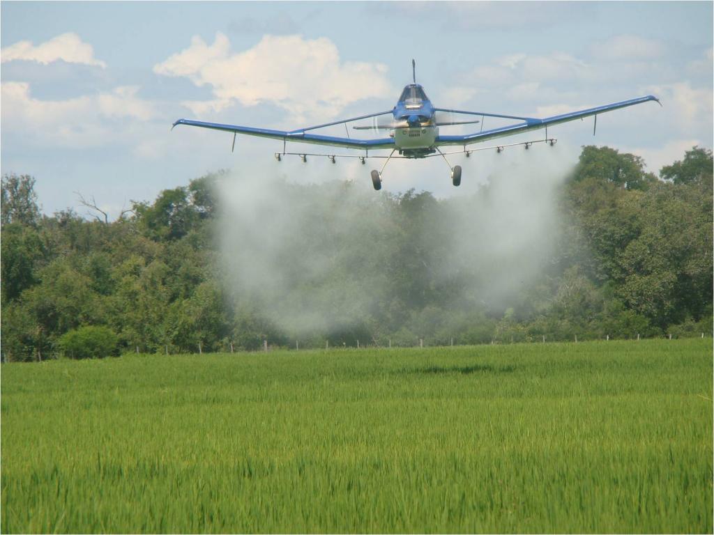 ADPF questiona lei municipal que proíbe pulverização aérea