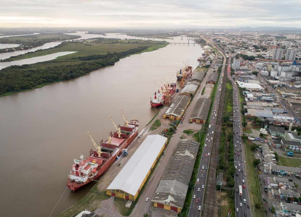 Portos do RS movimentam 28,2 milhões de toneladas em 2025