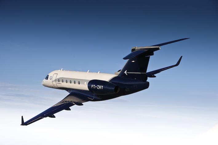 Legacy 500 da Embraer estabelece novos recordes de velocidade