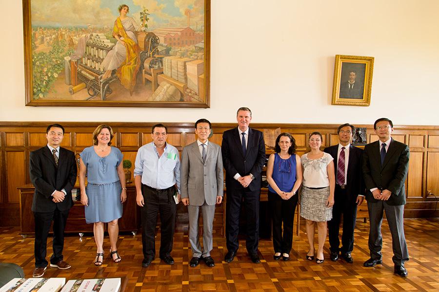 ESALQ recebe delegação da China Agricultural University