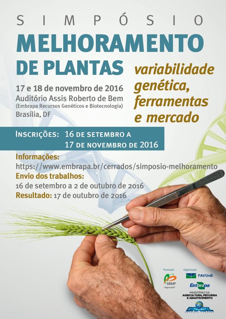 ​Inscrições para o Simpósio Melhoramento de Plantas estão abertas
