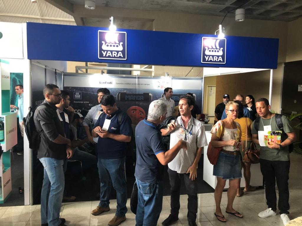 Yara leva soluções nutricionais para Congresso Brasileiro de Fruticultura