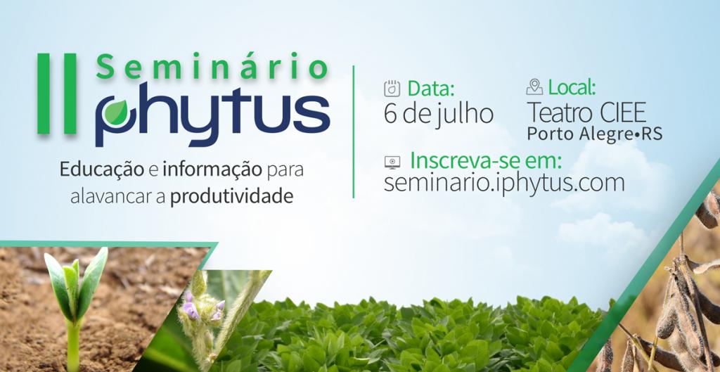 Inscrições abertas para o Seminário Phytus