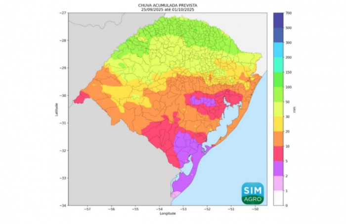 Próxima semana deve ser de tempo estável no RS