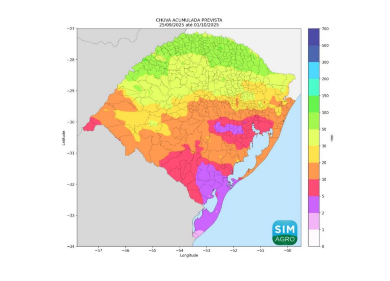 Próxima semana deve ser de tempo estável no RS