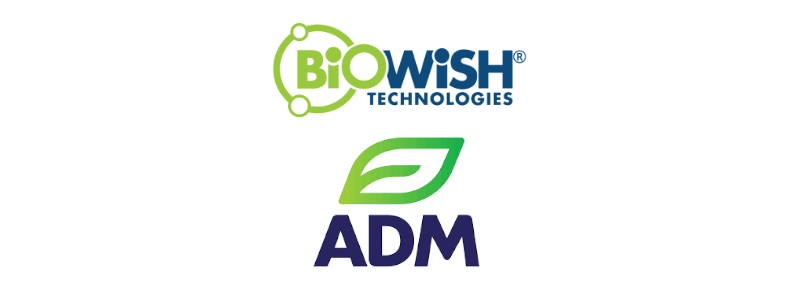 ADM e BiOWiSH Technologies anunciam parceria