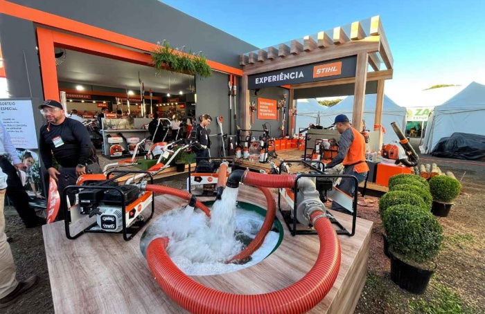 STIHL apresenta soluções para o campo na 30ª Hortitec