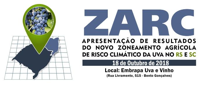 Embrapa apresenta proposta para o Zoneamento Agrícola de Risco Climático da Uva para RS e SC