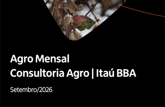 Clima e oferta guiam mercados agrícolas em setembro, aponta Itaú BBA