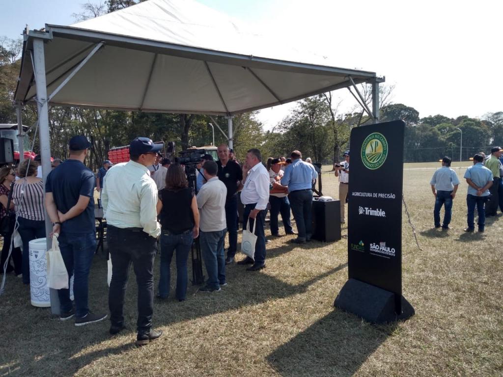 Trimble apresentou soluções de agricultura de precisão ao agricultor paulista