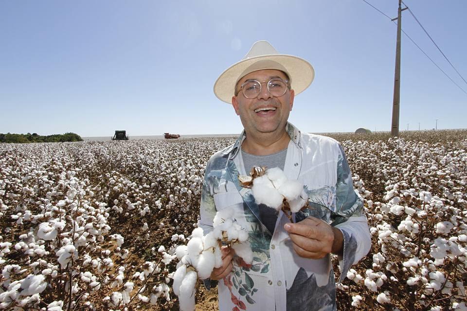 Movimento Sou de Algodão leva Paulo Borges à fazenda de algodão no Mato Grosso