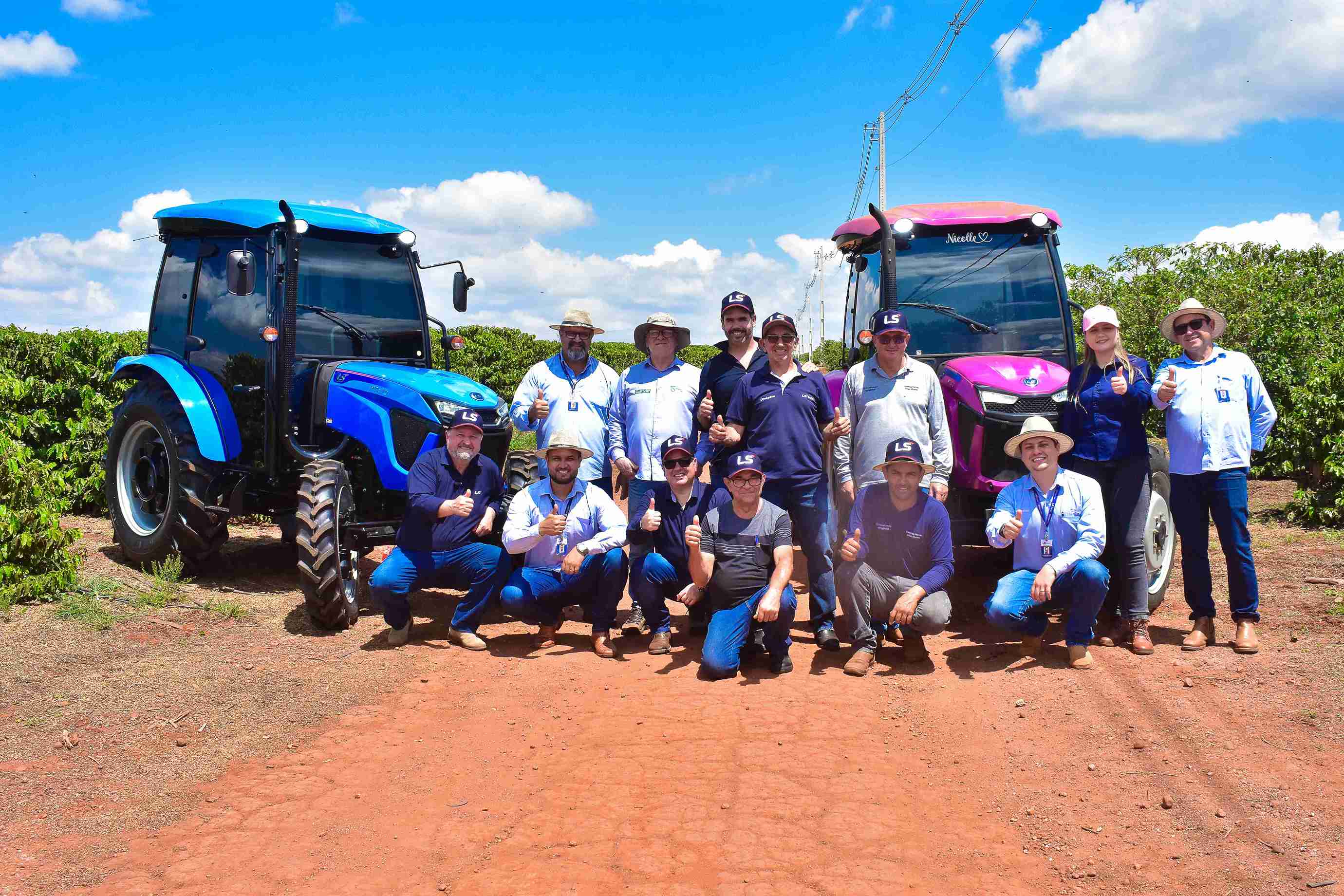 O teste foi realizado na Fazenda Furnas, no município de Indianópolis (MG)