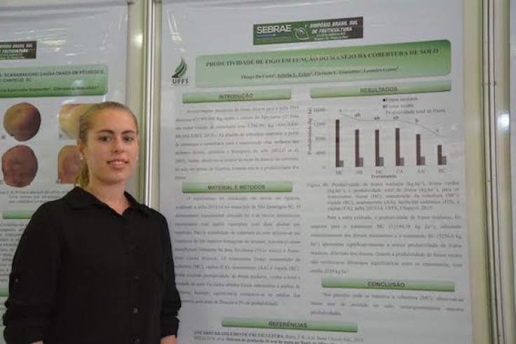Exposição do Simpósio de fruticultura apresenta mais de 90 trabalhos científicos