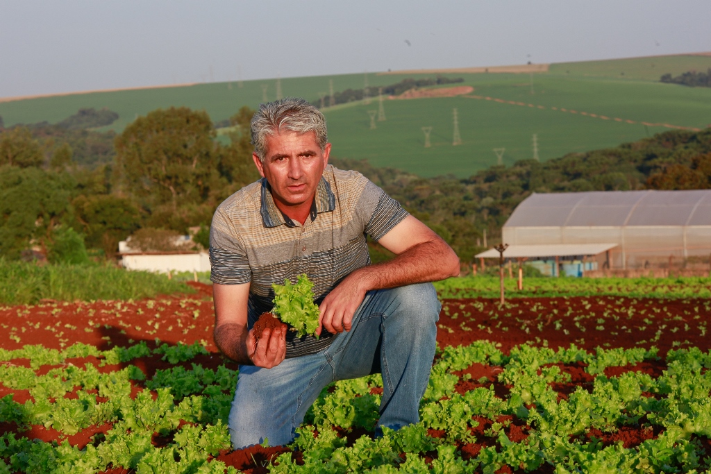 Magrão tem mais de 170 mil seguidores em suas redes sociais, onde ensina como cultivar hortaliças&nbsp; -&nbsp;Foto: JR Criative