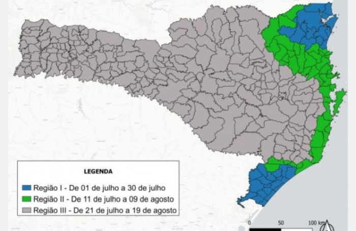 Vazio sanitário do maracujazeiro entra em vigor em SC