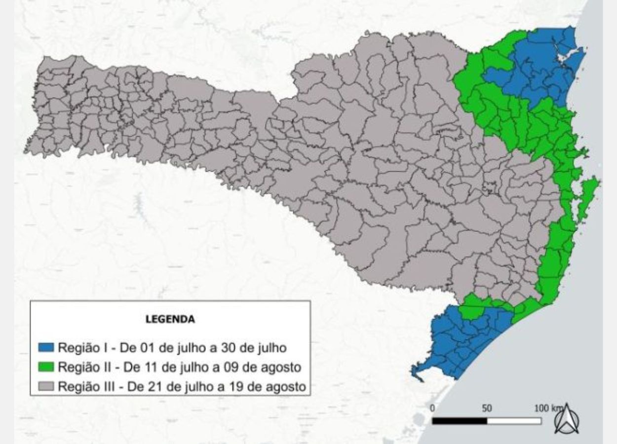 Vazio sanitário do maracujazeiro entra em vigor em SC