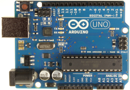 Placa Arduino UNO existente no mercado.