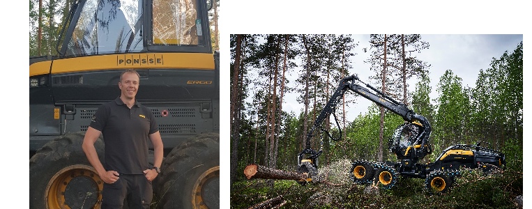 Novos produtos Ponsse para colheita florestal responsável