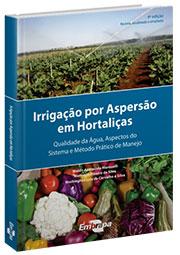 Livro ensina a irrigar hortaliças com economia e sustentabilidade