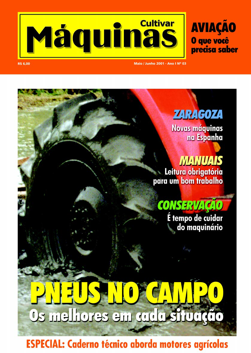 Pneus no campo