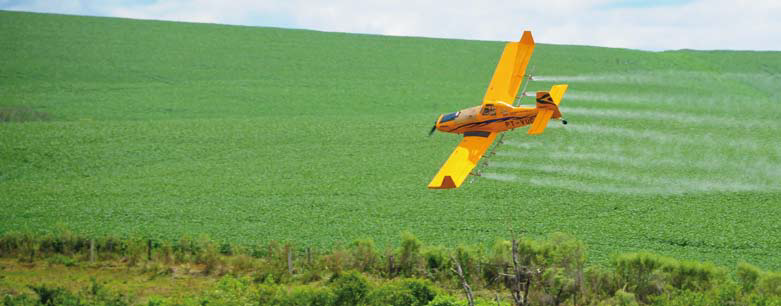 Cuidados necessários nas aplicações por aviação agrícola