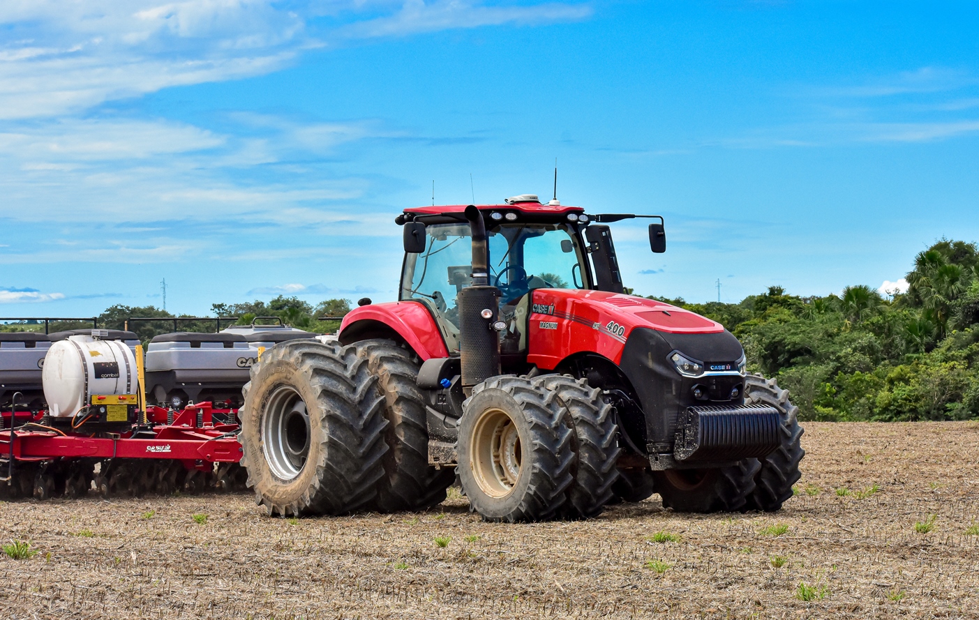 Test Drive trator Magnum 400 AFS Connect da Case IH