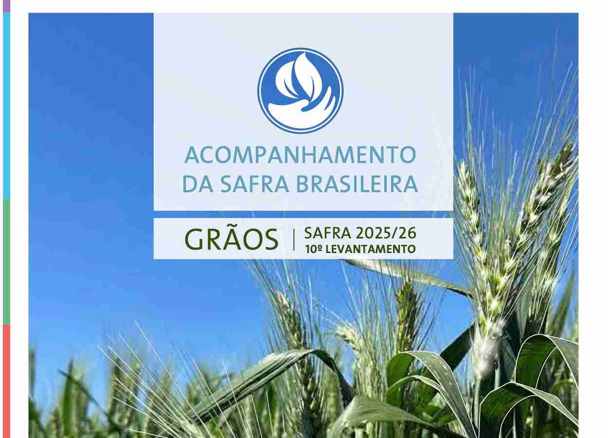 Safra de grãos 2025/26 deve alcançar 360,1 milhões de toneladas