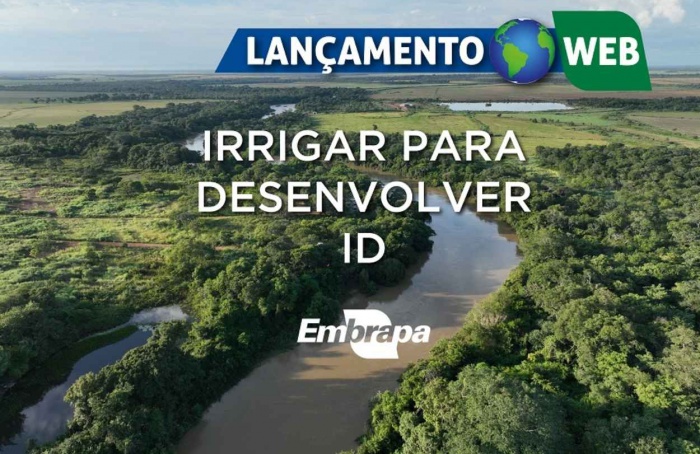 Embrapa lança app e plataforma sobre irrigação agrícola