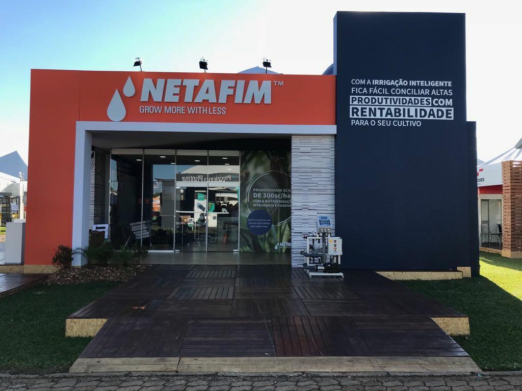 Netafim apresenta tecnologia de irrigação inteligente em grãos na Tecnoshow Comigo 2018