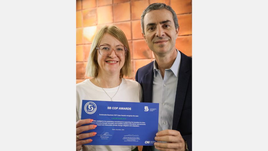 Fernanda Blasque, gerente de comunicação da UPL Brasil, e Ricardo Mussa, chairman do SBCOP