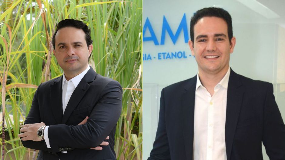 Evandro Gussi, presidente da Unica e&nbsp;Mário Campos, presidente da Bioenergia Brasil