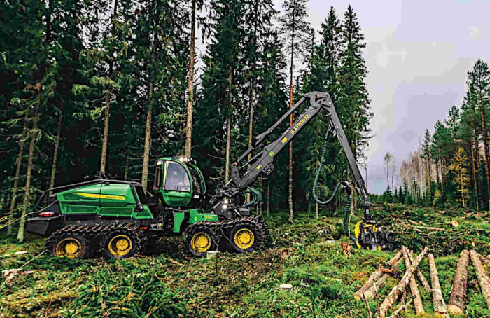 John Deere apresenta nova Série H de máquinas florestais