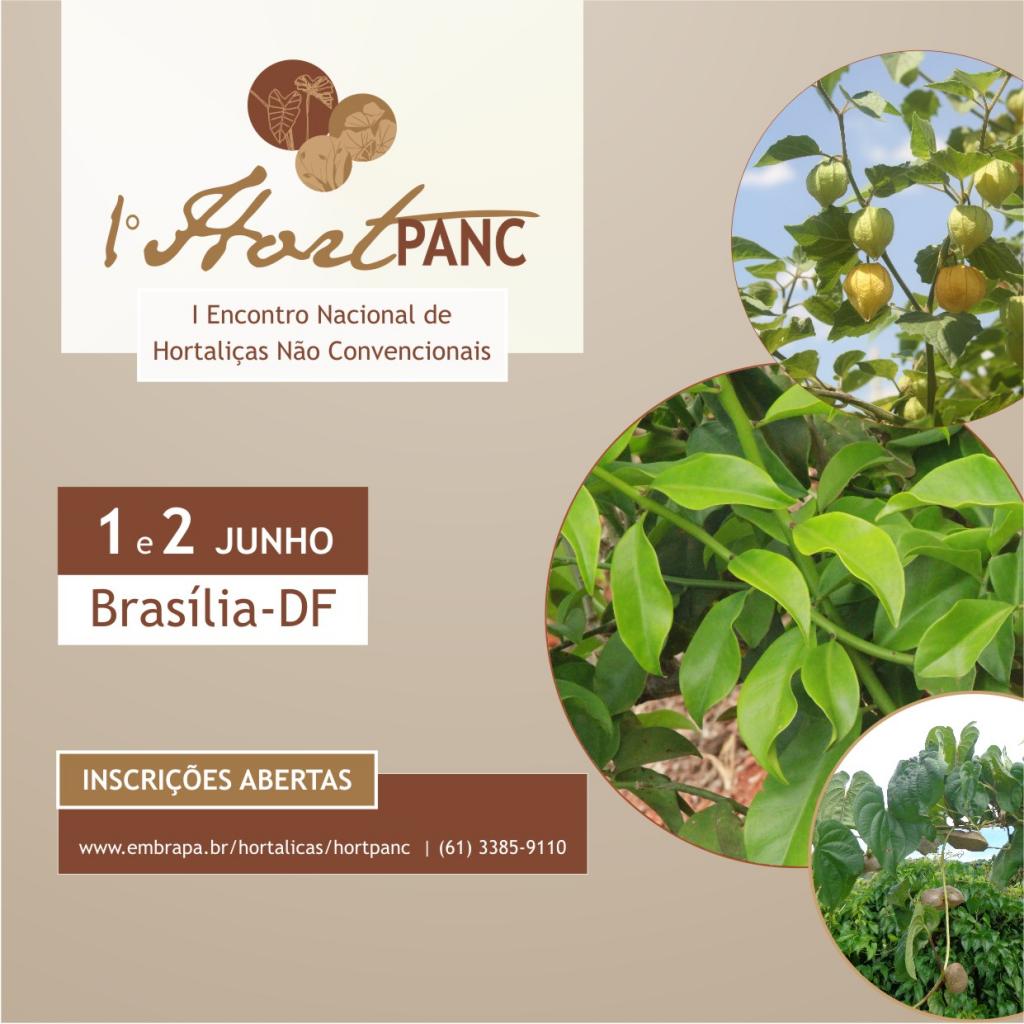 I HortPANC vai discutir novos e possíveis cenários para a produção de hortaliças não convencionais