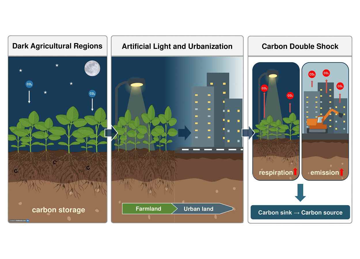 Análise propõe uso de imagens de satélite para antecipar perdas de carbono durante a urbanização de áreas agrícolas