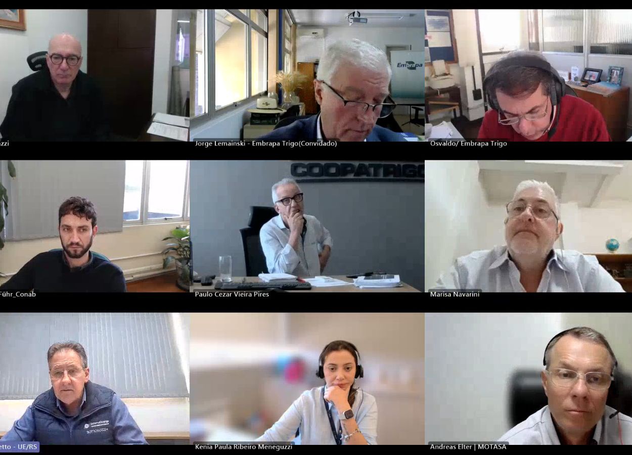 La production de blé dans le Rio Grande do Sul reste à 3,7 millions de tonnes.