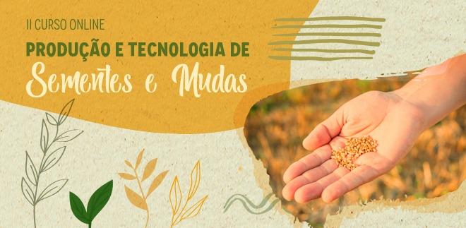 Embrapa abre inscrições para segundo curso online de produção de sementes e mudas