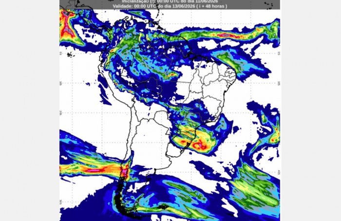 Inmet: previsão do tempo para sexta-feira (12) e sábado (13)