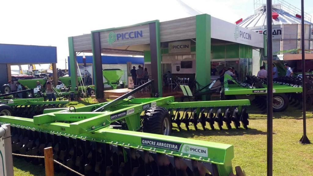 Especial Expodireto: Grade niveladora arrozeira é destaque   da Piccin para a Expodireto Cotrijal